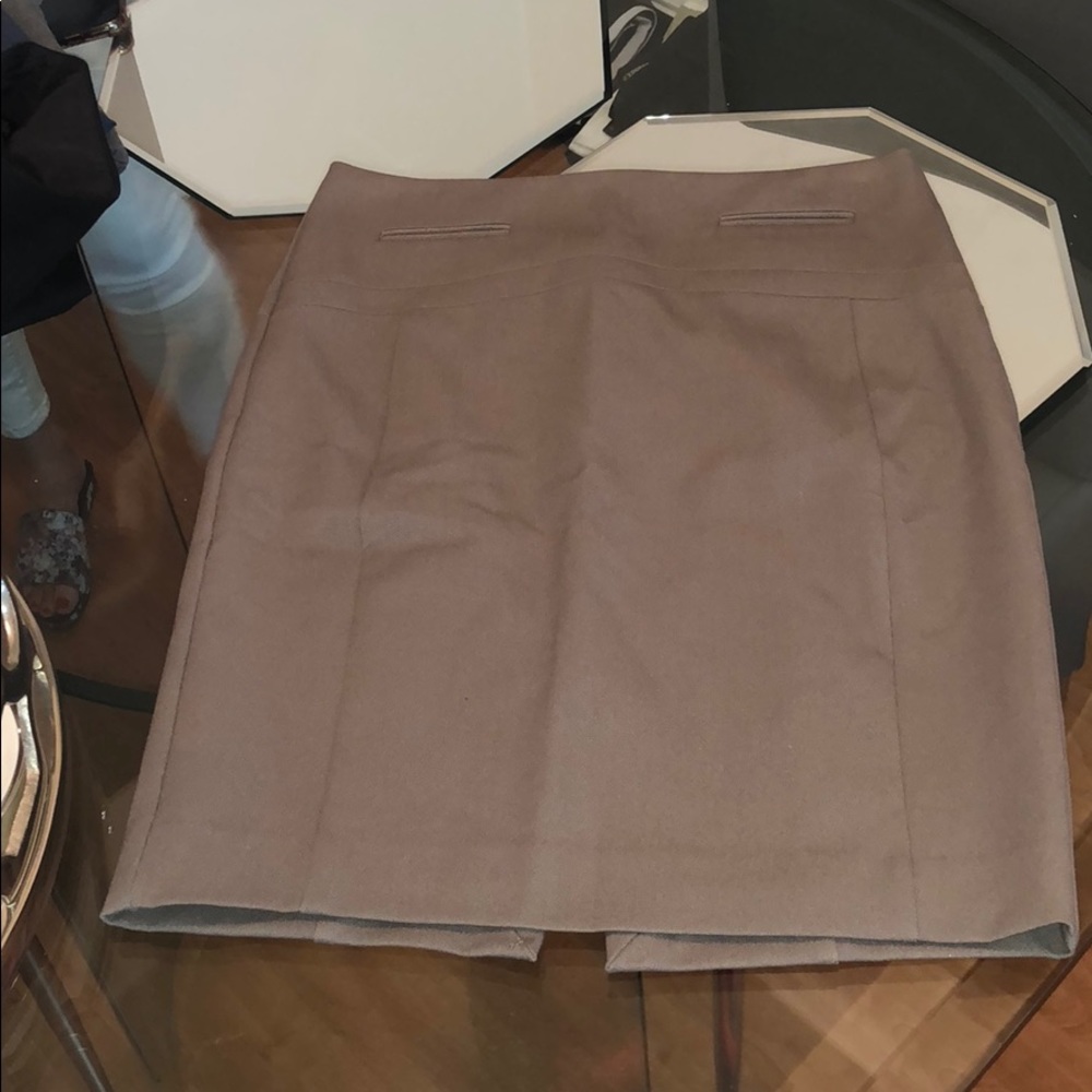Express Grey Paneled skirt